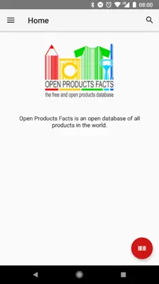 Open Products Facts android App screenshot 0